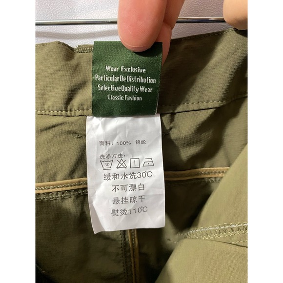 NWT Limit Outdoor Shorts with belt Mens 40 Dark Tan Casual Cargo Outdoor Hiking - Picture 10 of 10